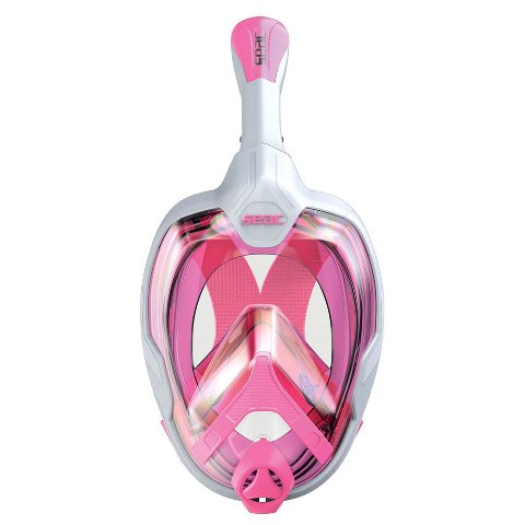 Maschera Full Face Magica tg. S/M col. WHITE/PINK